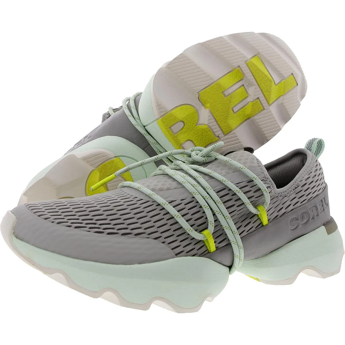 1986491081 Womens Lace-Up Leather Running & Training Shoes