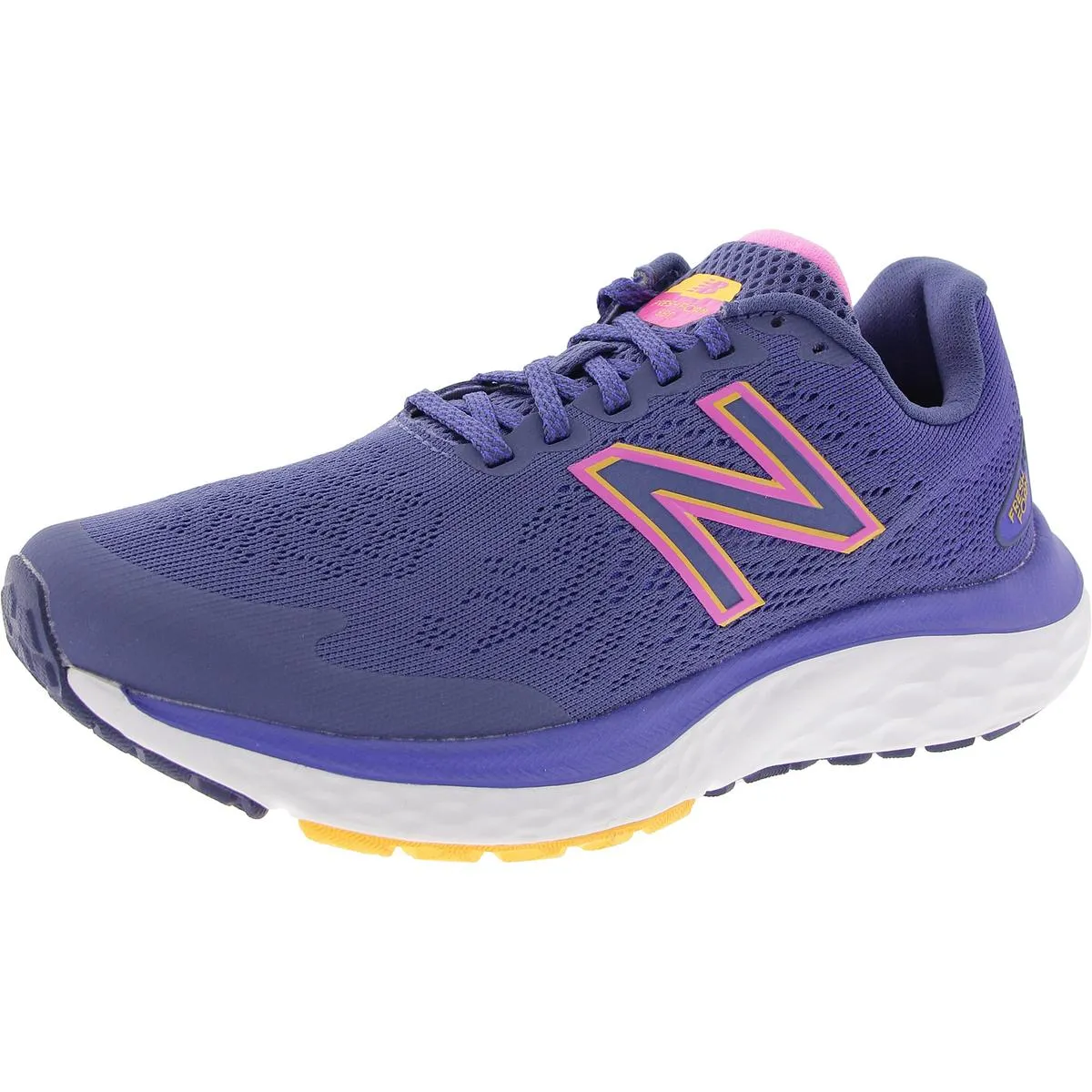 Fresh Foam 680 Womens Lace-Up Manmade Running & Training Shoes