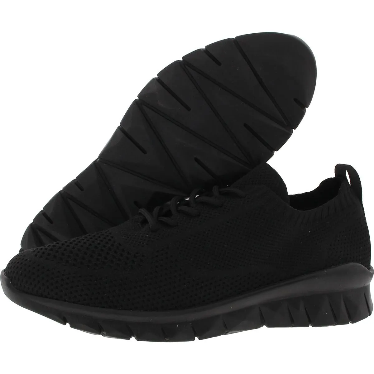 Galaxy Womens Lace-Up Knit Running & Training Shoes