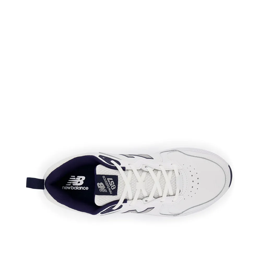 New Balance Men's MX857V3 Sneaker in White/Navy